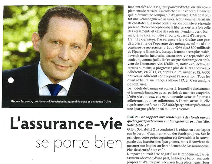 G. Bekerman dans Profession CGP