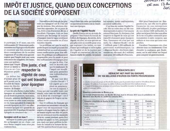 G.Bekerman dans Investir