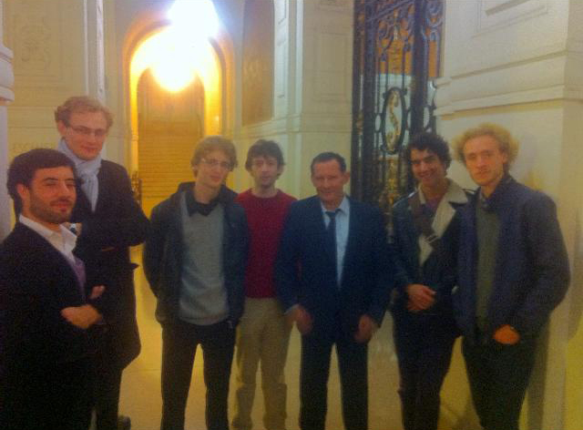 Les jeunes matheux d’X et Normale Sup en Sorbonne