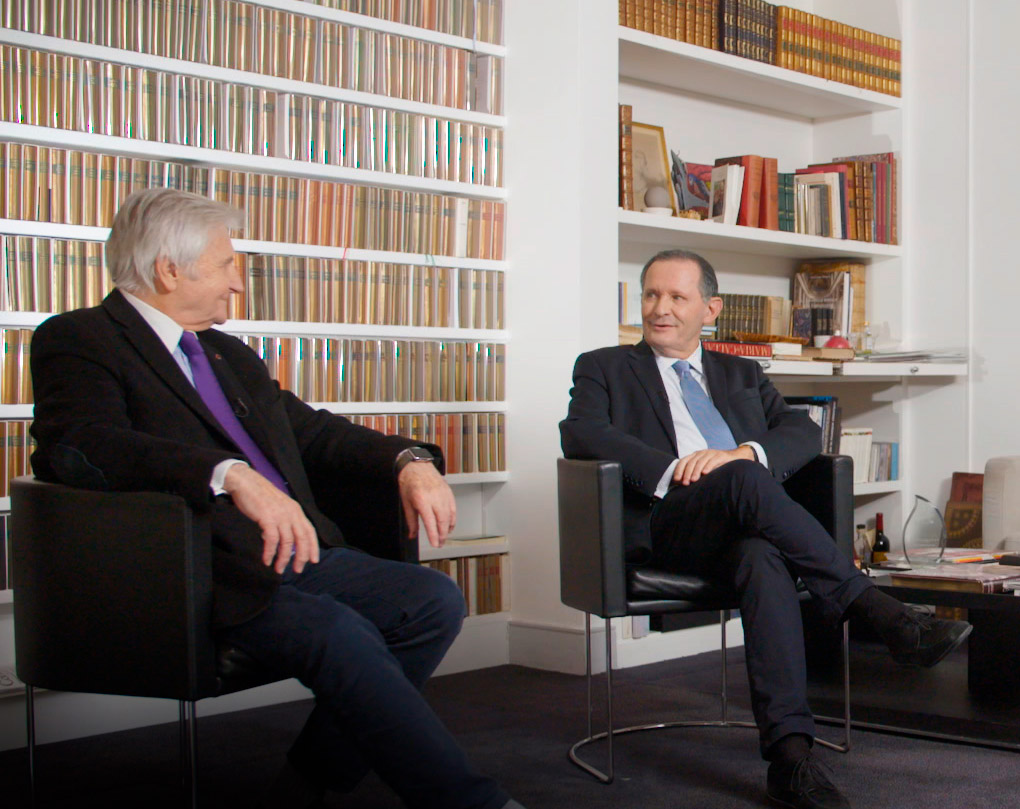 Rencontre avec Jean-Claude Trichet, ancien gouverneur de la Banque de France et Président de la BCE de 2003 à 2011