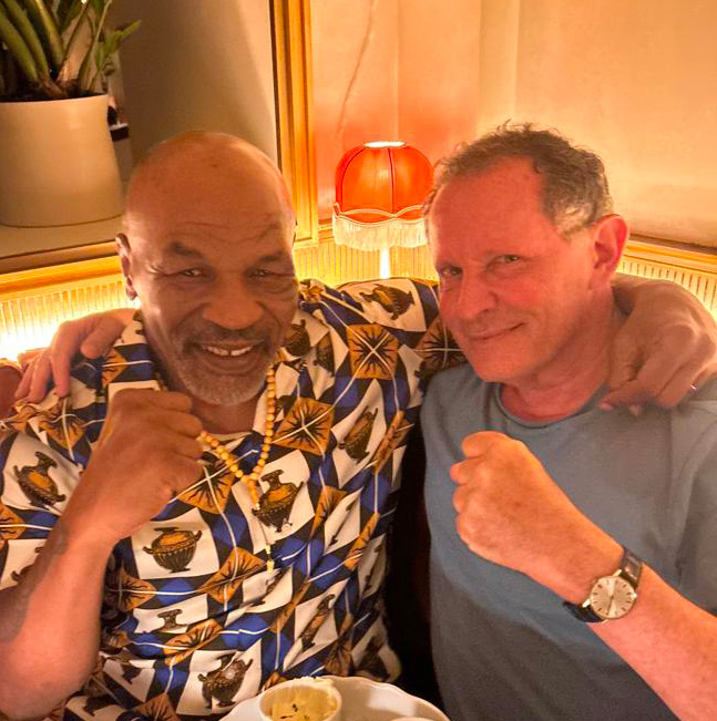 avec Mike Tyson